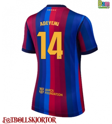 Barcelona Karim Adeyemi #14 Hemmatröja Dam 2026-27 Kortärmad